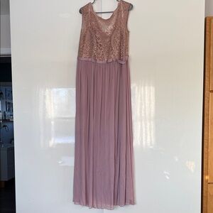 Rose gold bridesmaid Dress